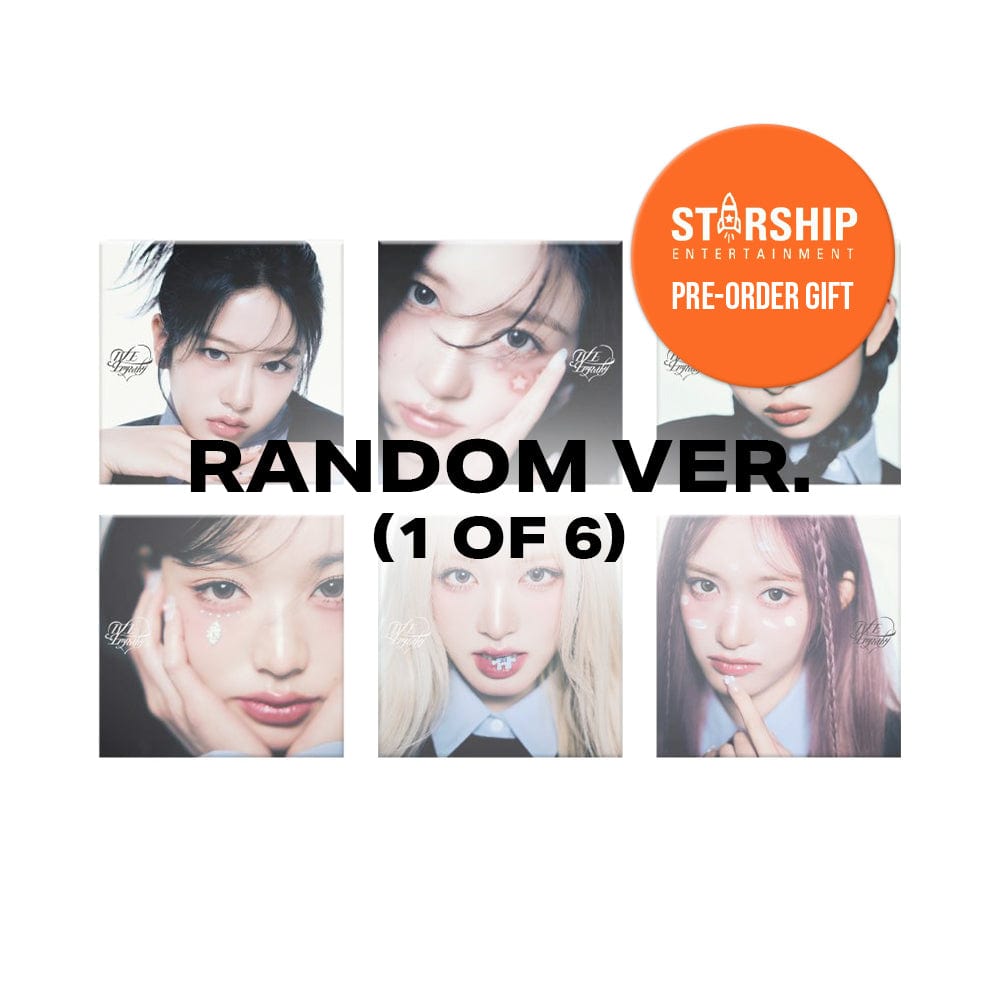 IVE ALBUM 1Random + STARSHIP POB IVE - The 3rd EP IVE EMPATHY (DIGIPACK Ver.)