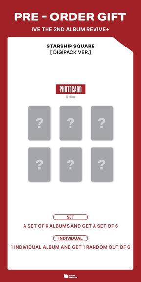 IVE ALBUM IVE - The 2nd Album REVIVE+ (Digipack Ver.)