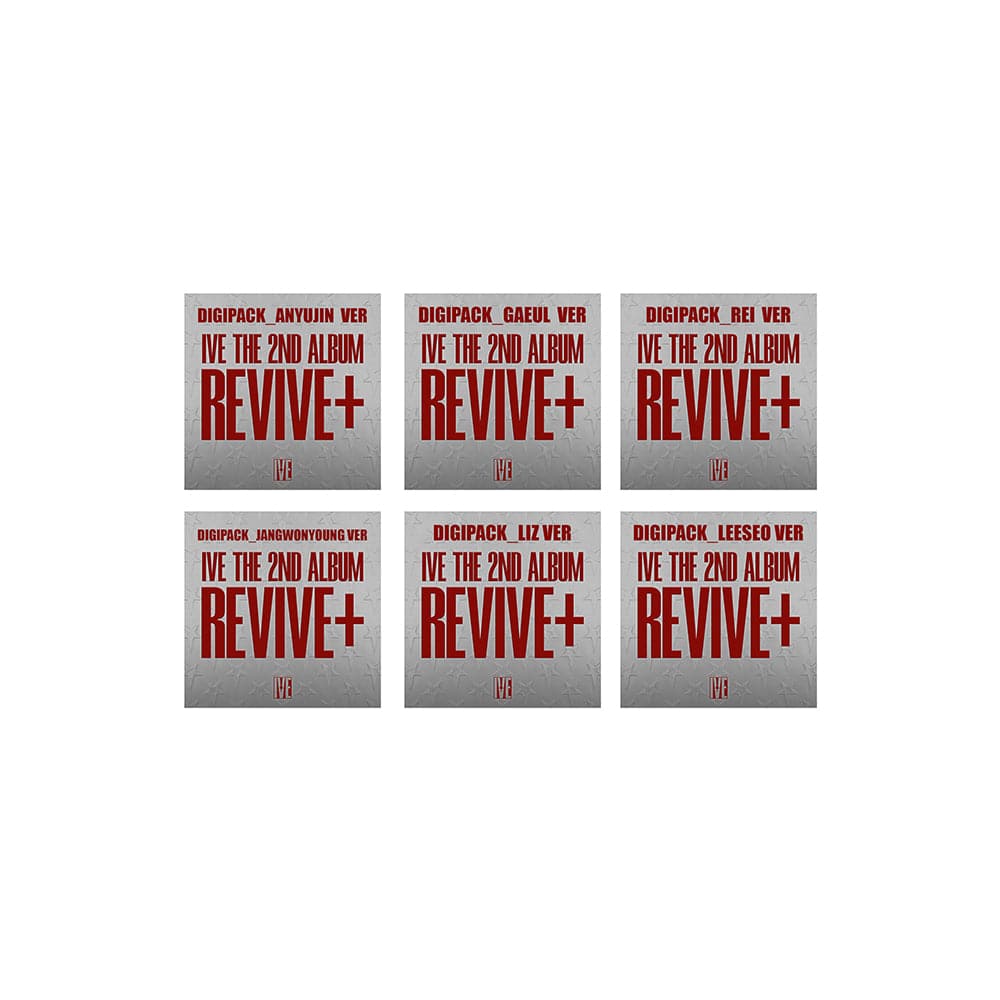 IVE ALBUM [ メンバー選択可 ] IVE - The 2nd Album REVIVE+ (Digipack Ver.)
