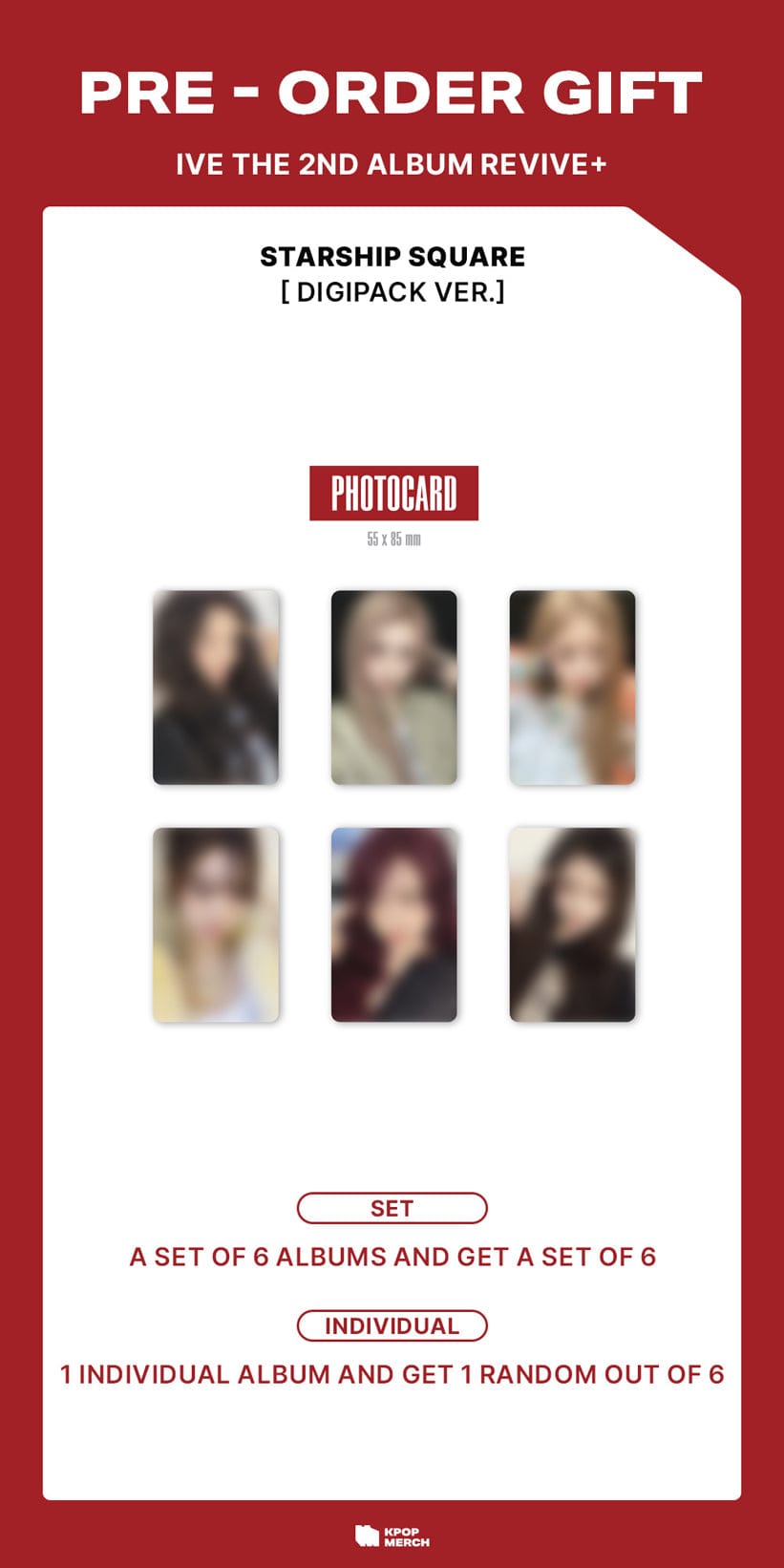 IVE ALBUM IVE - The 2nd Album REVIVE+ (Digipack Ver.)