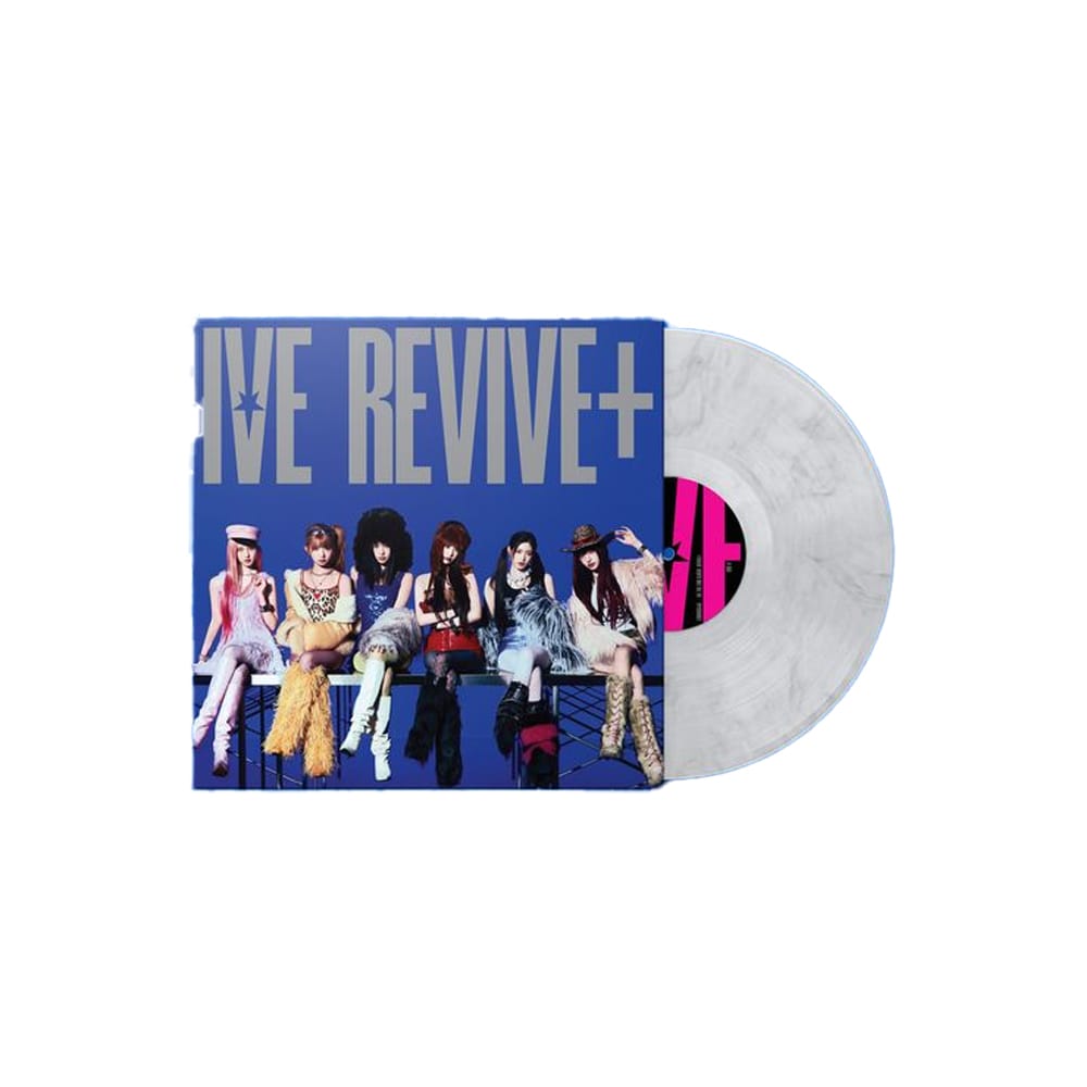IVE ALBUM IVE - The 2nd Album [REVIVE+] (WHITE MARBLE VINYL LP VER.)