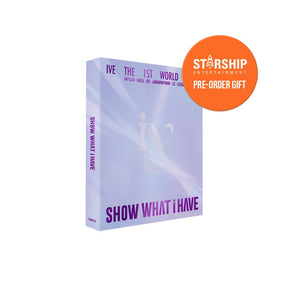 IVE DVD / BLU-RAY +STARSHIP特典 特典付き IVE - THE 1ST WORLD TOUR 'SHOW WHAT I HAVE' DVD