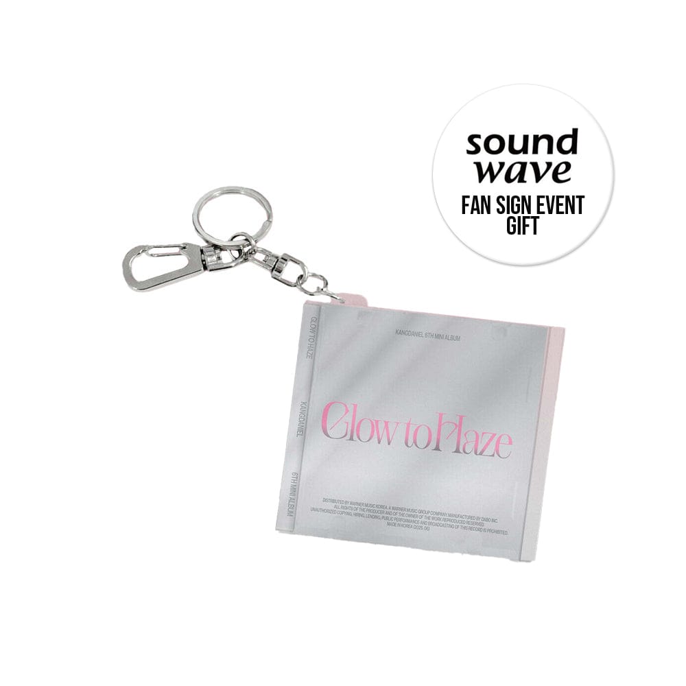 Kang Daniel ALBUM (特典付き) カン·ダニエル KANG DANIEL - 6th ミニアルバム [GLOW TO HAZE] (MINI CD KEYRING VER.)