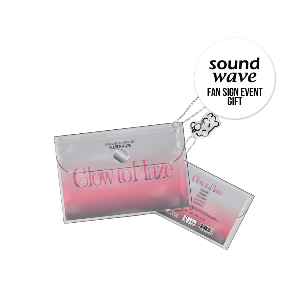 Kang Daniel ALBUM (特典付き) カン·ダニエル KANG DANIEL - 6th ミニアルバム [GLOW TO HAZE] (PVC POUCH VER.)