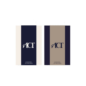 Kang Daniel ALBUM SET カン·ダニエル KANG DANIEL - 5th ミニアルバム 'ACT' (POCA ALBUM)