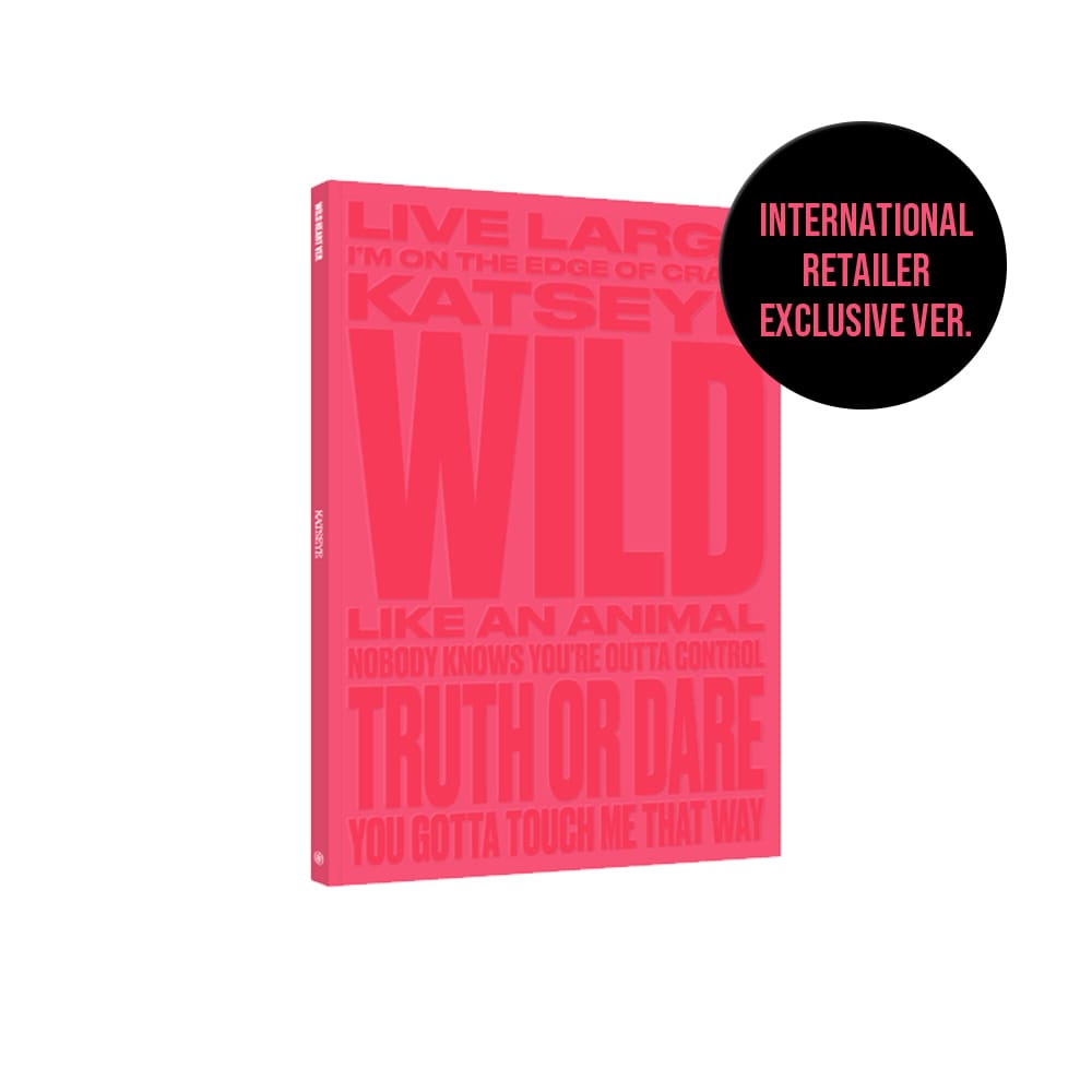 KATSEYE ALBUM KATSEYE - 3rd Ep アルバム WILD (INTERNATIONAL RETAILER EXCLUSIVE)