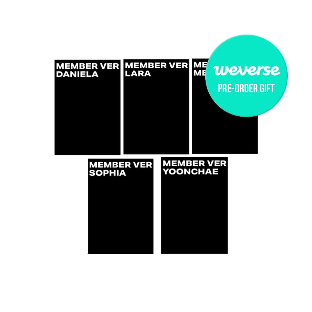 KATSEYE ALBUM KATSEYE - 3rd Ep アルバム WILD (MEMBER VER.)