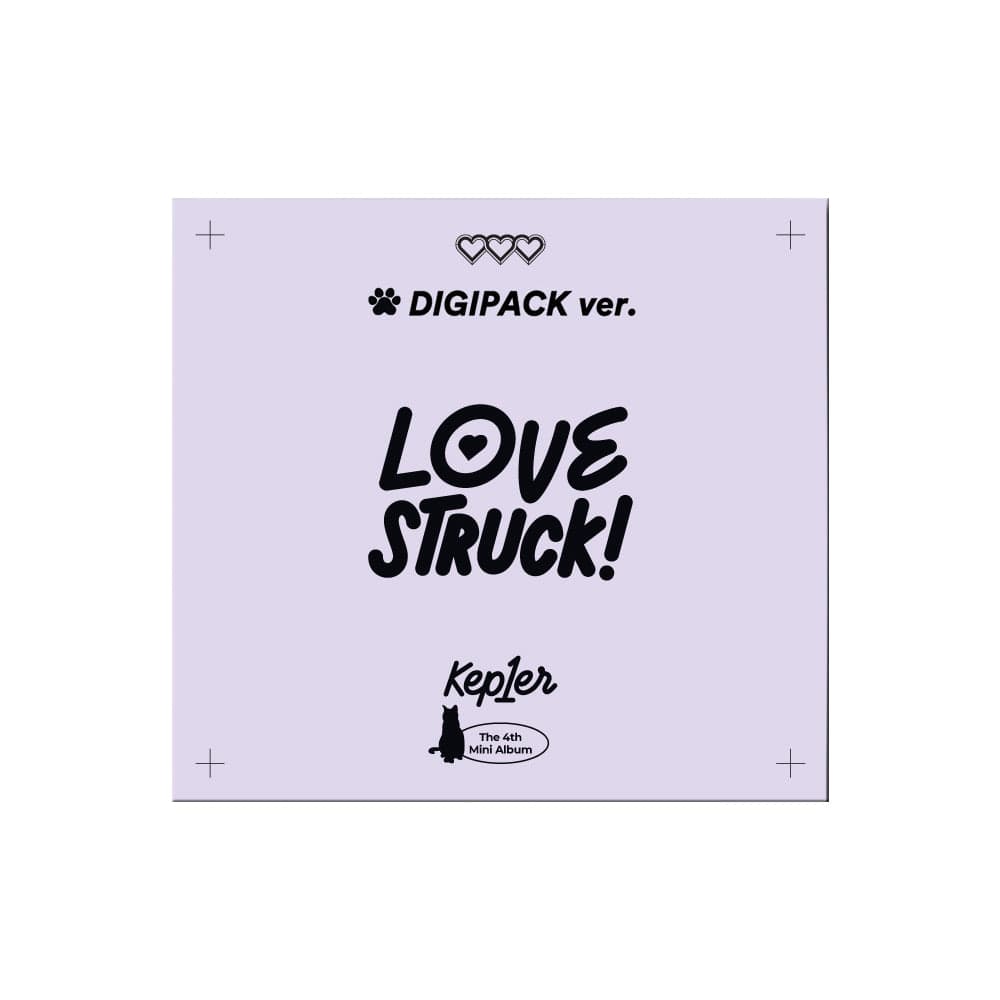 Kep1er ALBUM Kep1er - LOVESTRUCK! 4th Mini Album (Digipack Ver.)