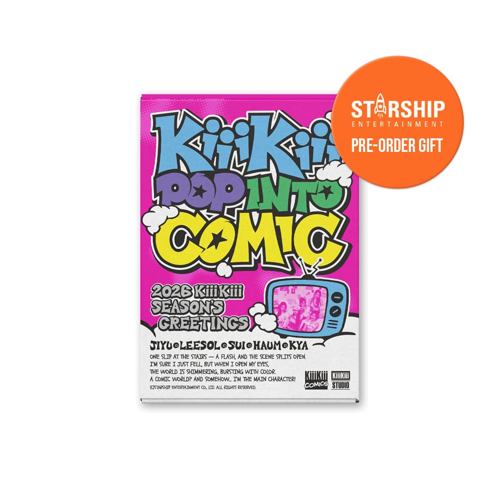 KiiiKiii MD / GOODS STARSHIP 特典付き KiiiKiii - 2026 SEASON'S GREETINGS : KiiiKiii POP INTO COMIC
