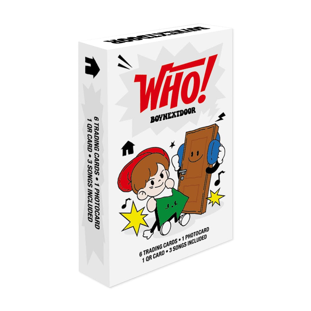 KOZ Entertainment ALBUM BOYNEXTDOOR - WHO! 1st Single Album (Weverse Albums ver.)