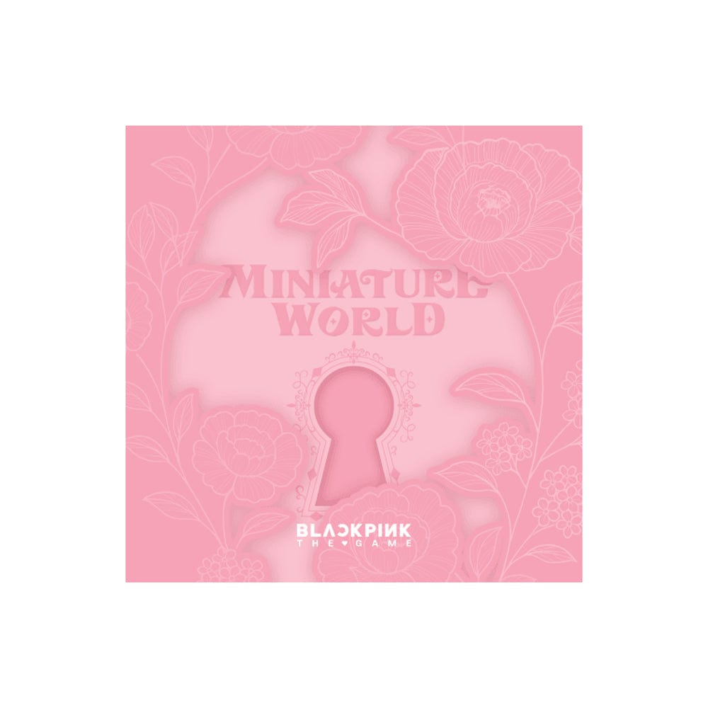 KPOPMERCH JP BLACKPINK - THE GAME PHOTOCARD COLLECTION BLACKPINK's MINIATURE WORLD