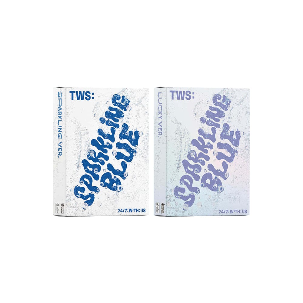 KPOPMERCH JP SET No POB TWS - 1st ミニアルバム 'Sparkling Blue'