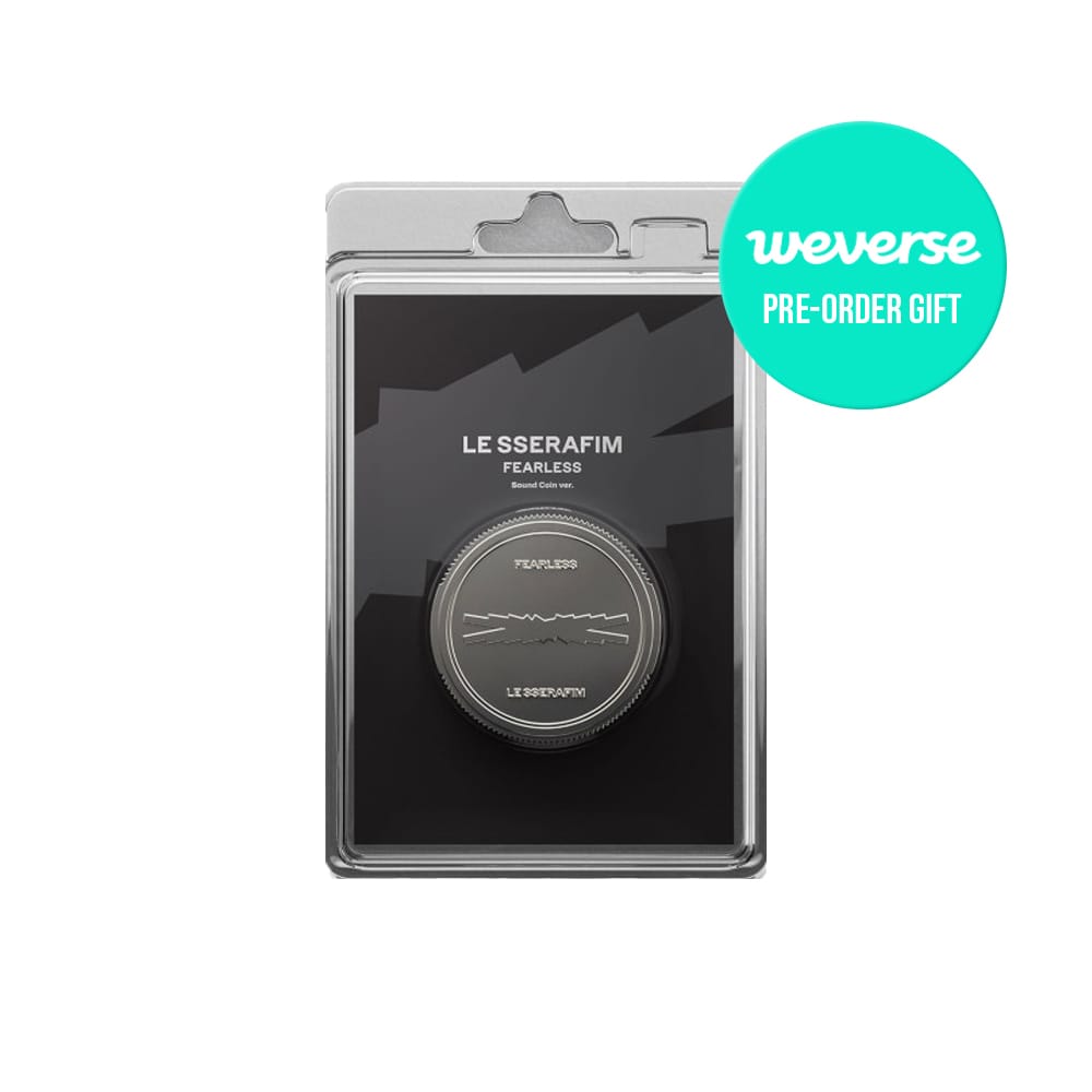 LE SSERAFIM ALBUM LE SSERAFIM - 1st MINI ALBUM [FEARLESS] (SOUND COIN VER.)