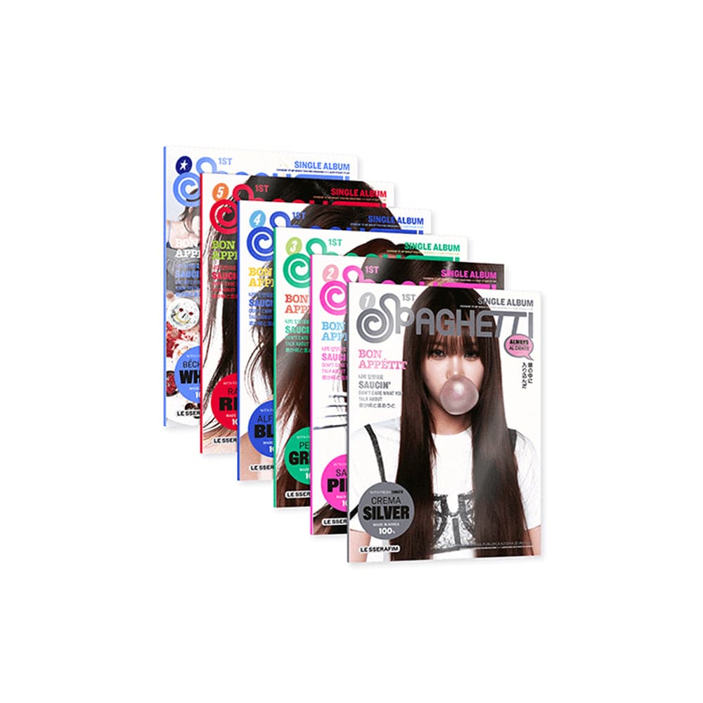 LE SSERAFIM ALBUM (メンバー選択可) LE SSERAFIM - 1st シングルアルバム SPAGHETTI  (COMPACT ver.)