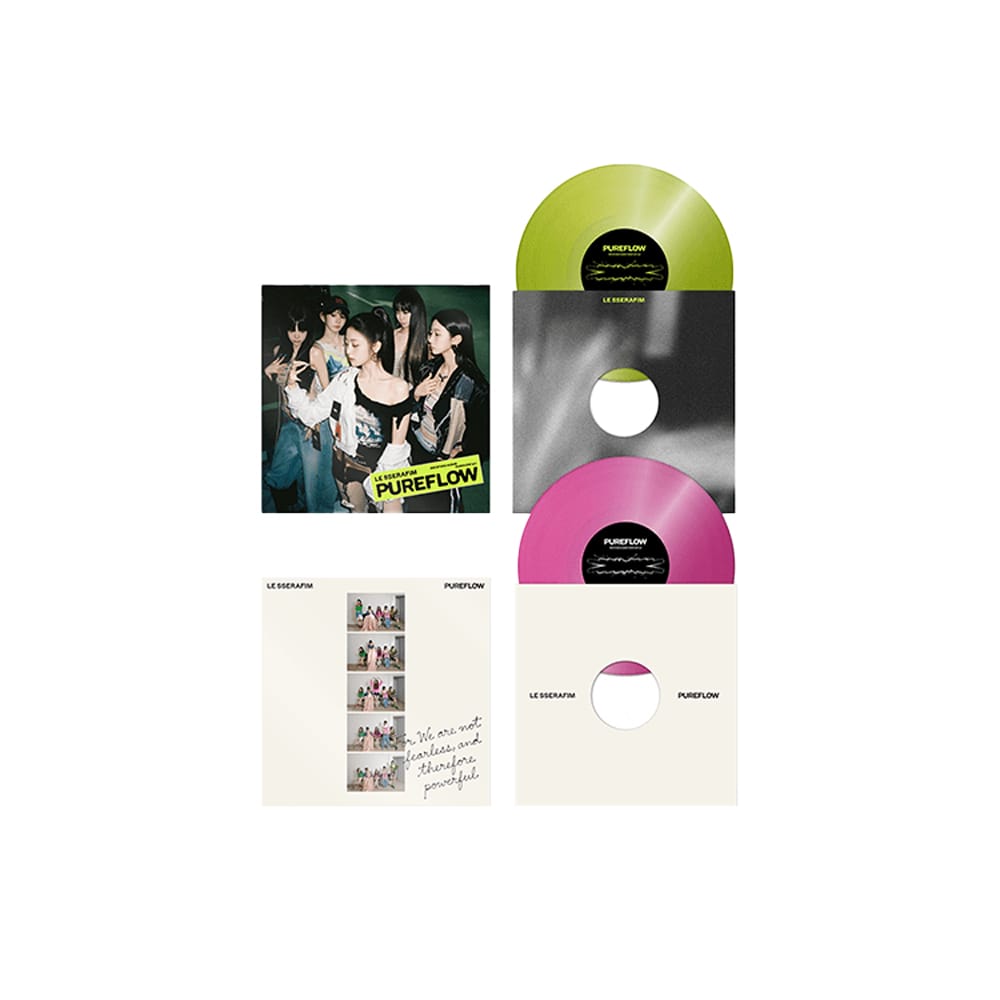 LE SSERAFIM ALBUM LE SSERAFIM - 2nd Studio Album PUREFLOW pt. 1 (Vinyl)