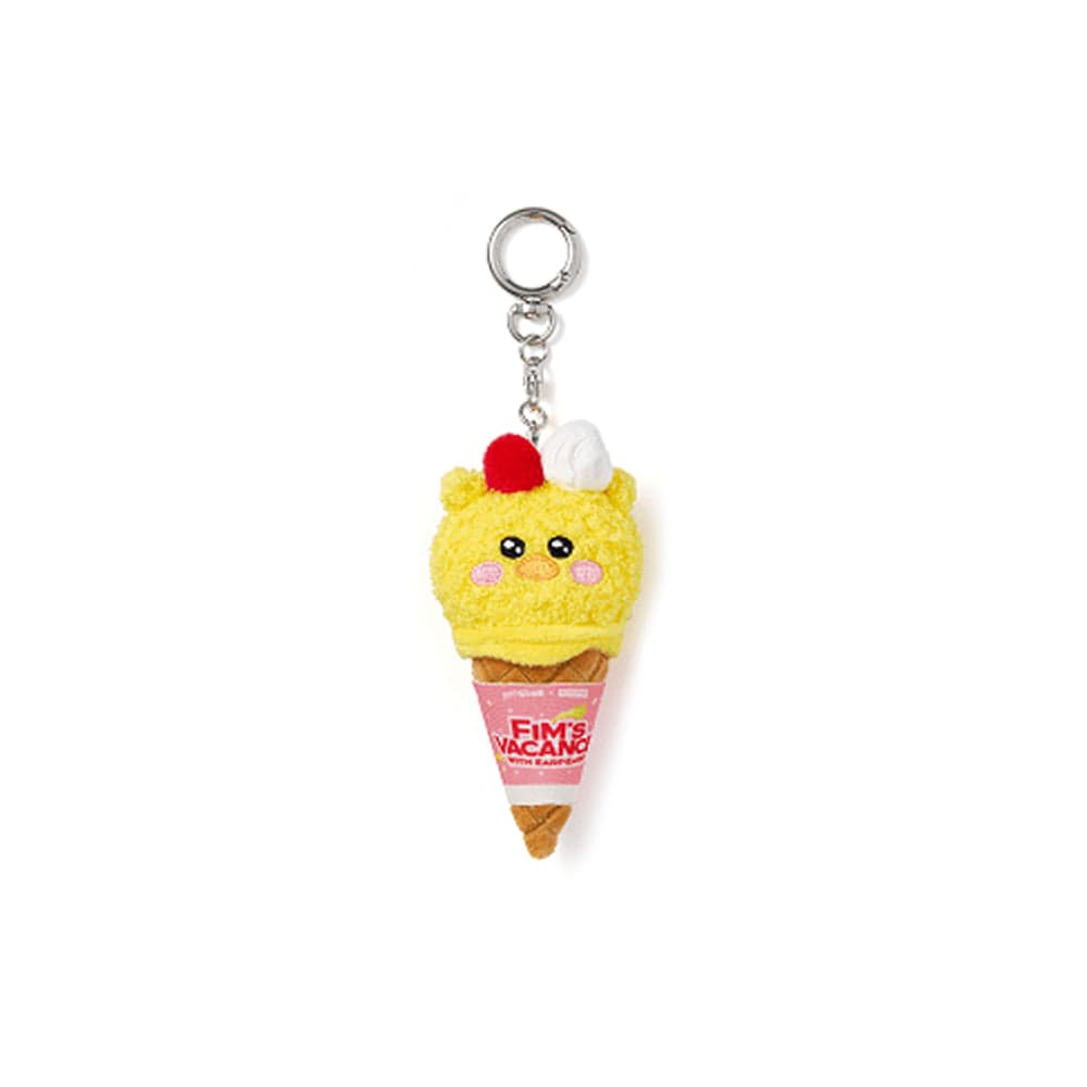 LE SSERAFIM MD / GOODS HONGPPIPPI LE SSERAFIM - [ FIM'S CLUB X EARP EARP ] PLUSH KEYRING (ICE CREAM ver.)