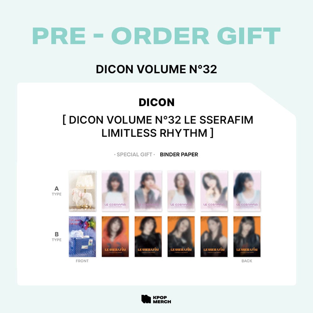 LE SSERAFIM MD / GOODS LE SSERAFIM - DICON VOLUME N°32 A-TYPE LIMITLESS RHYTHM