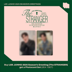 LEE JUNHO MD / GOODS [+KPOPMERCH 特典] LEE JUNHO イ·ジュノ 2025 Season's Greetings [THE STRANGER]