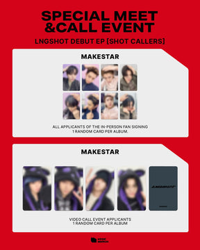 LNGSHOT ALBUM 【特典2種選択】LNGSHOT - EP [SHOT CALLERS] (STANDARD VER.)