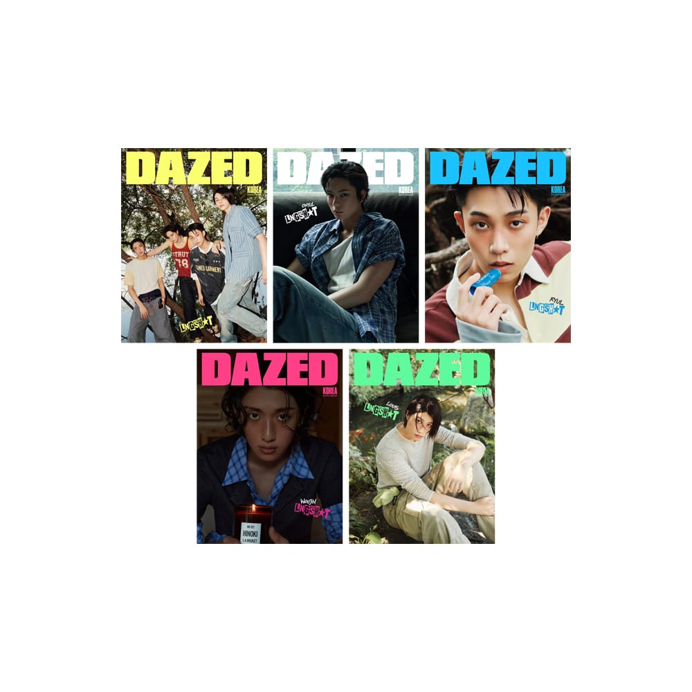 LNGSHOT Magazine LNGSHOT - 雑誌 Dazed 26年 10月号 別冊 インタビュー和訳つき