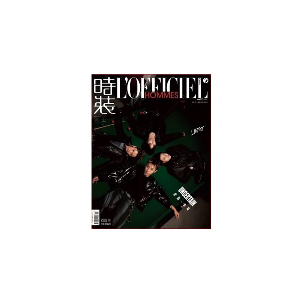 LNGSHOT Magazine LNGSHOT - 中国雑誌 L'OFFICIEL HOMMES (2026年6月号)
