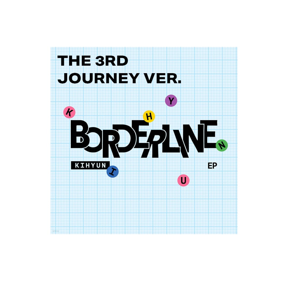 MONSTA X ALBUM キヒョン (MONSTA X) - EP [BORDERLINE] (THE 3RD JOURNEY VER.)