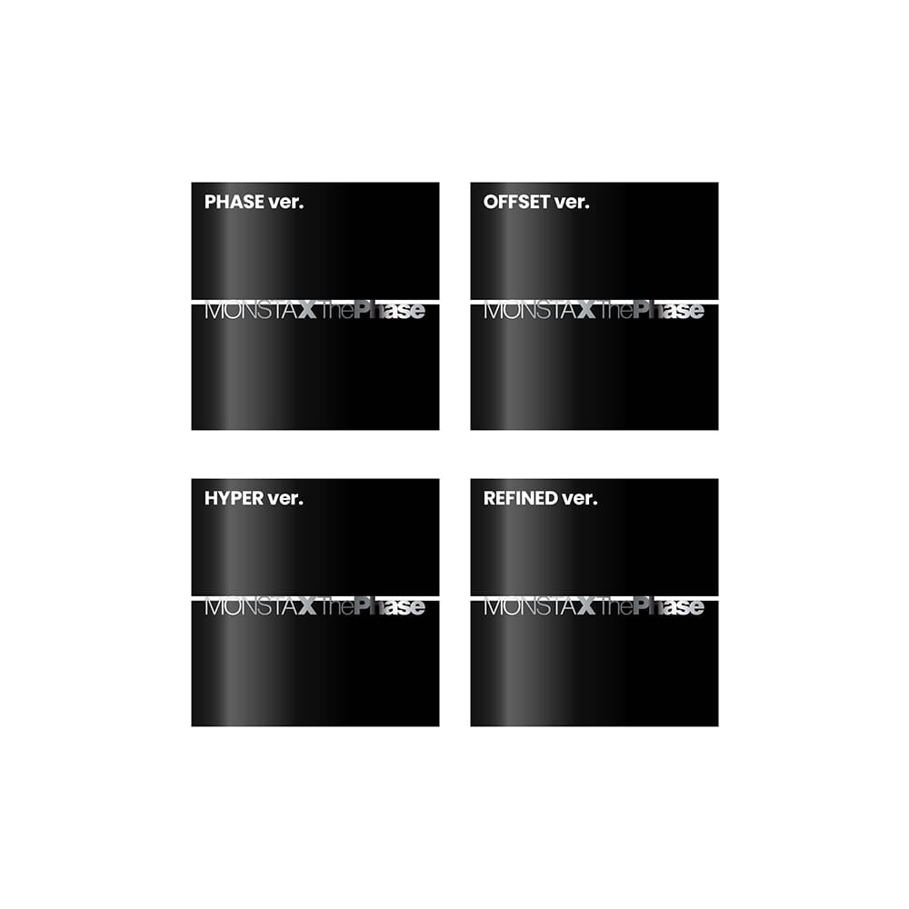 MONSTA X ALBUM MONSTA X - EP アルバム [THE PHASE] (Photobook VER.)