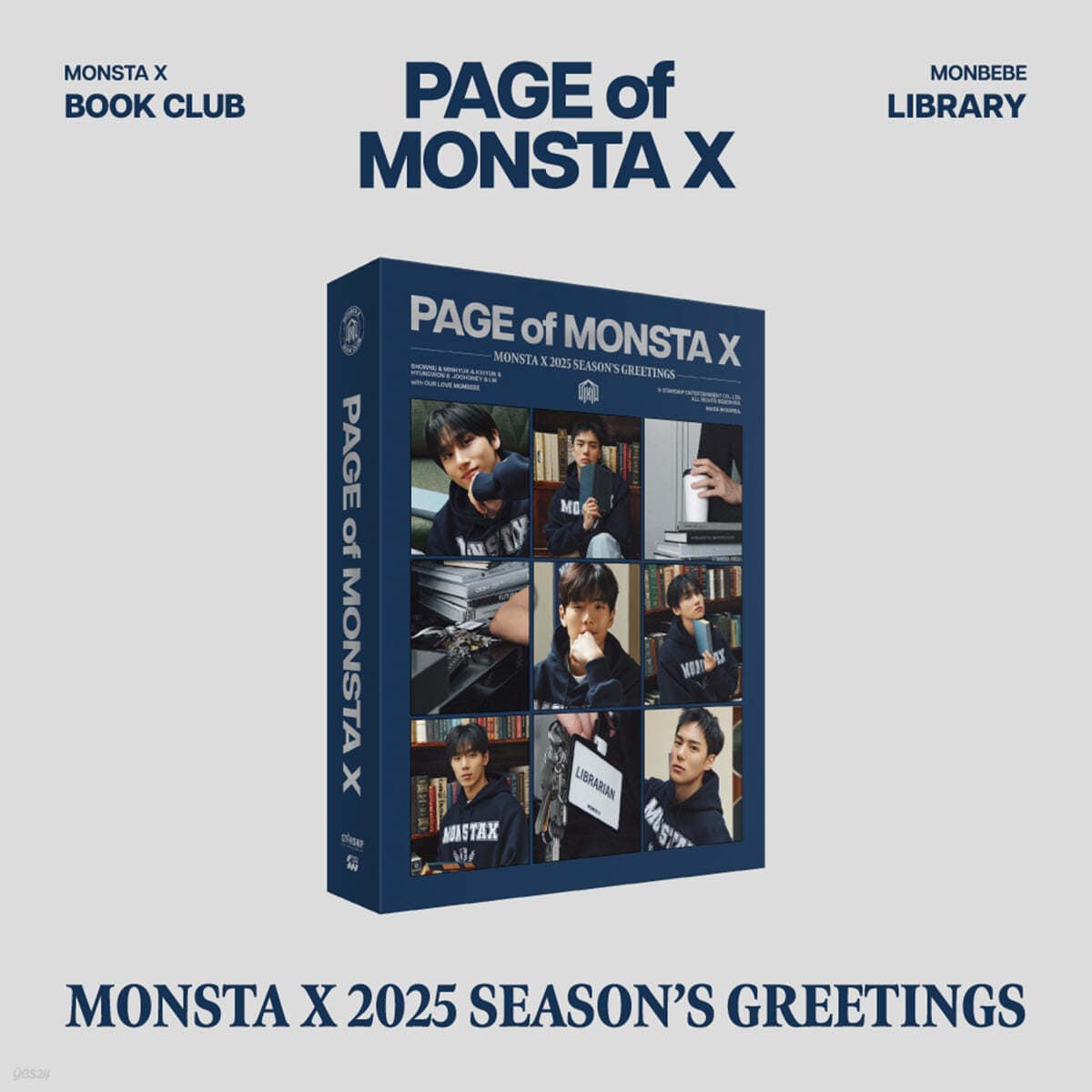 MONSTA X MD / GOODS MONSTA X 2025 SEASON'S GREETINGS [PAGE of MONSTA X]