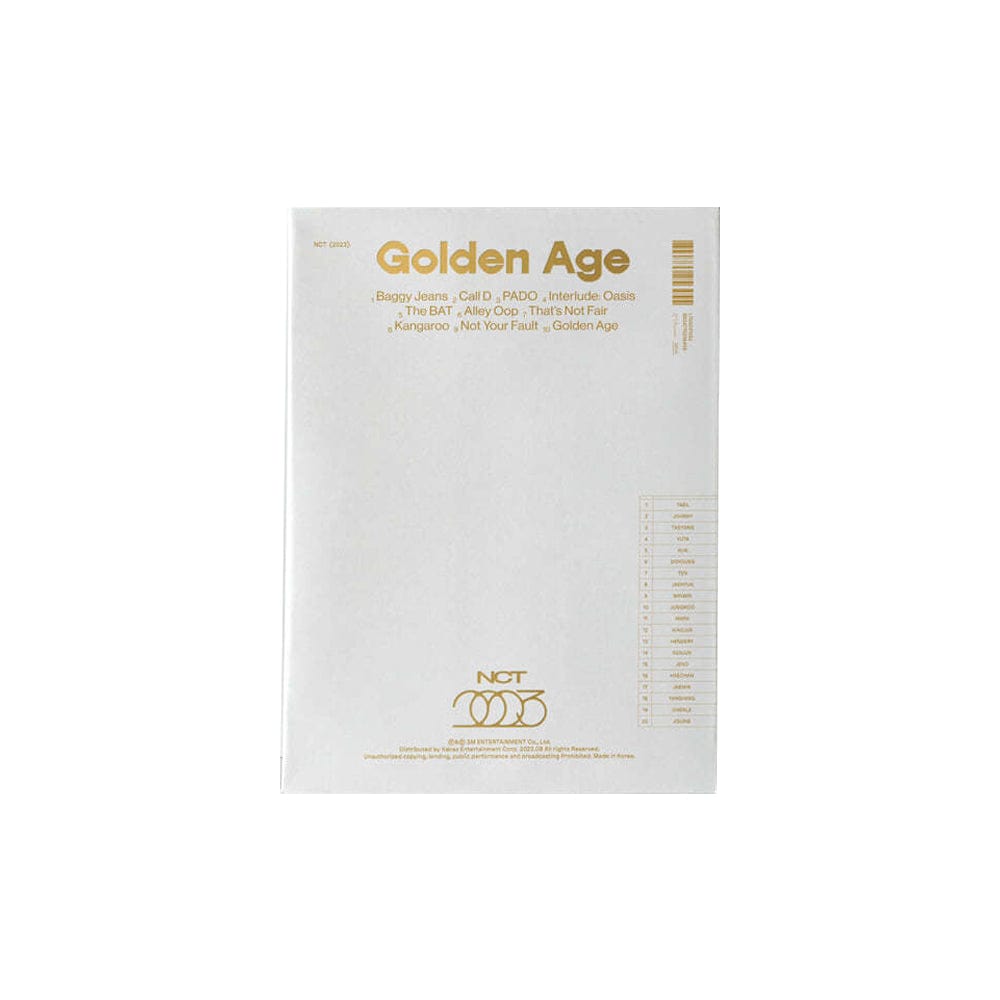 NCT - 4th アルバム Golden Age (Collecting Ver.)