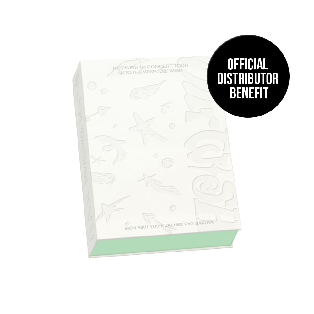 NCT WISH DVD / BLU-RAY NCT WISH - 1ST CONCERT TOUR [INTO THE WISH : OUR WISH] (BLU-RAY VER.)