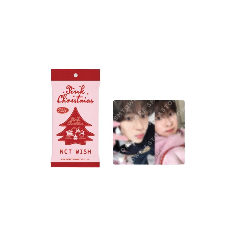NCT WISH MD / GOODS NCT WISH - 2024 PINK CHRISTMAS PHOTO CARD