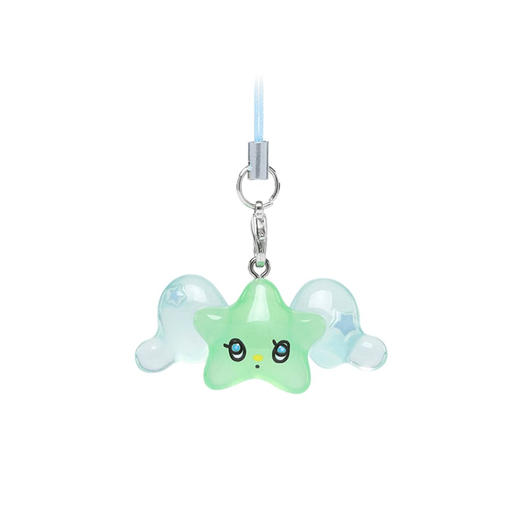 NCT WISH MD / GOODS NCT WISH -  [INTO THE WISH : Our WISH] GLOW-IN-THE-DARK MINI WICHU KEY RING