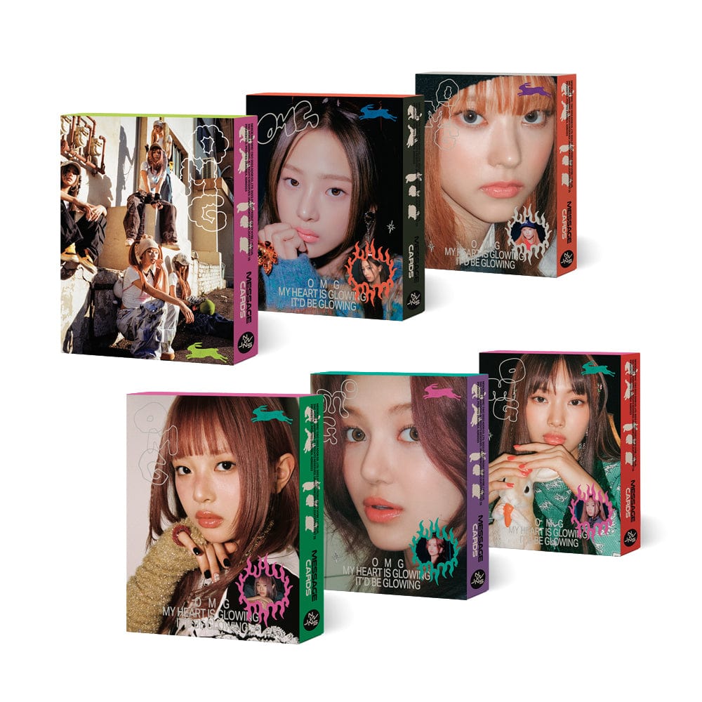 NewJeans ALBUM NewJeans - OMG 1st シングル (Message Card ver.)