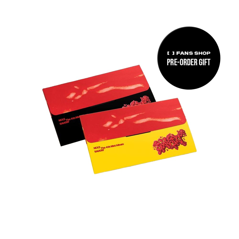 NEXZ ALBUM NEXZ - The 4th ミニアルバム SAUCIN' ( STICKER FANS ALBUM Ver. )