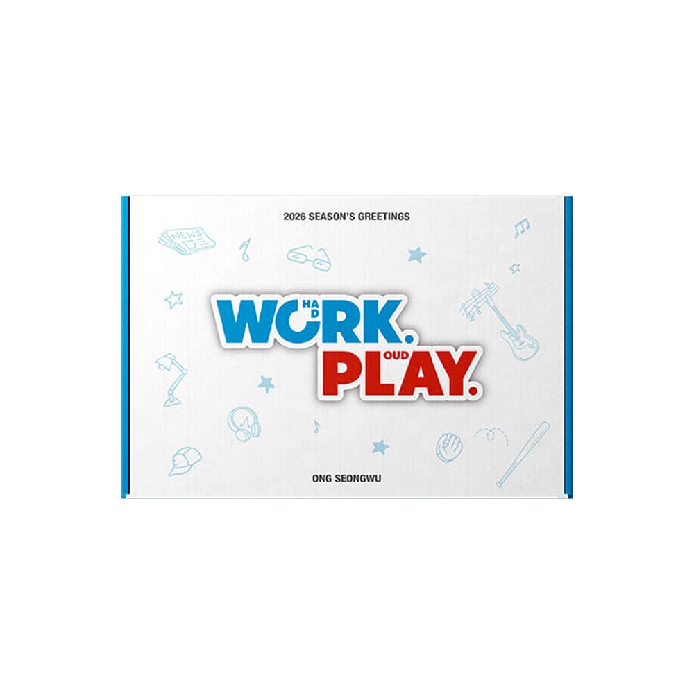ONG SEONGWU MD / GOODS SOUNDWAVE特典付き オン・ソンウ - 2026 SEASON'S GREETINGS [WORK HARD, PLAY LOUD]