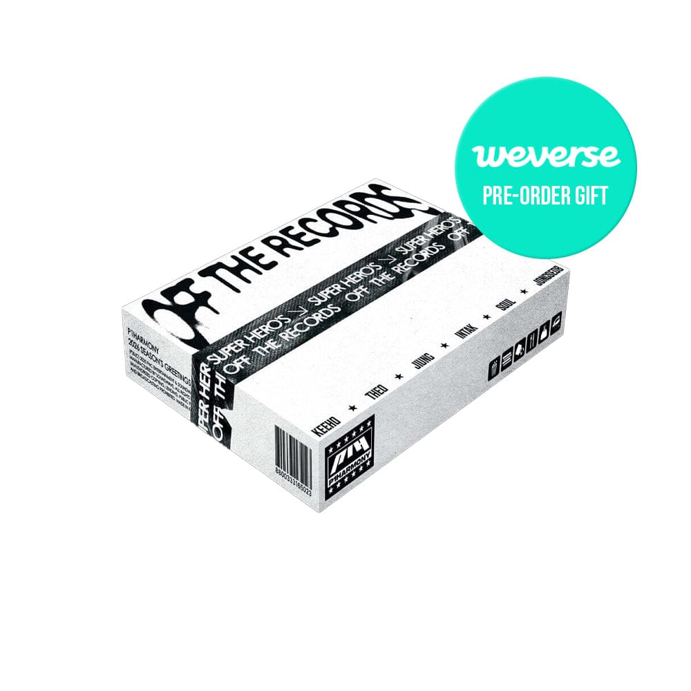 P1Harmony MD / GOODS P1Harmony - 2026 SEASON'S GREETINGS [ SUPER HERO'S OFF THE RECORDS ]