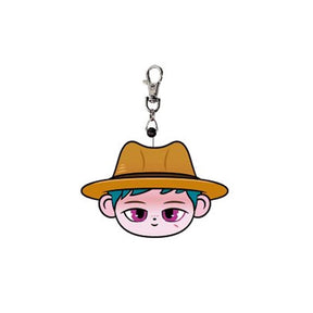 P1HARMONY MD / GOODS P1Harmony - [P1ustage H : MOST WANTED] OFFICIAL MD_P1KIDS FACE REEL KEYRING