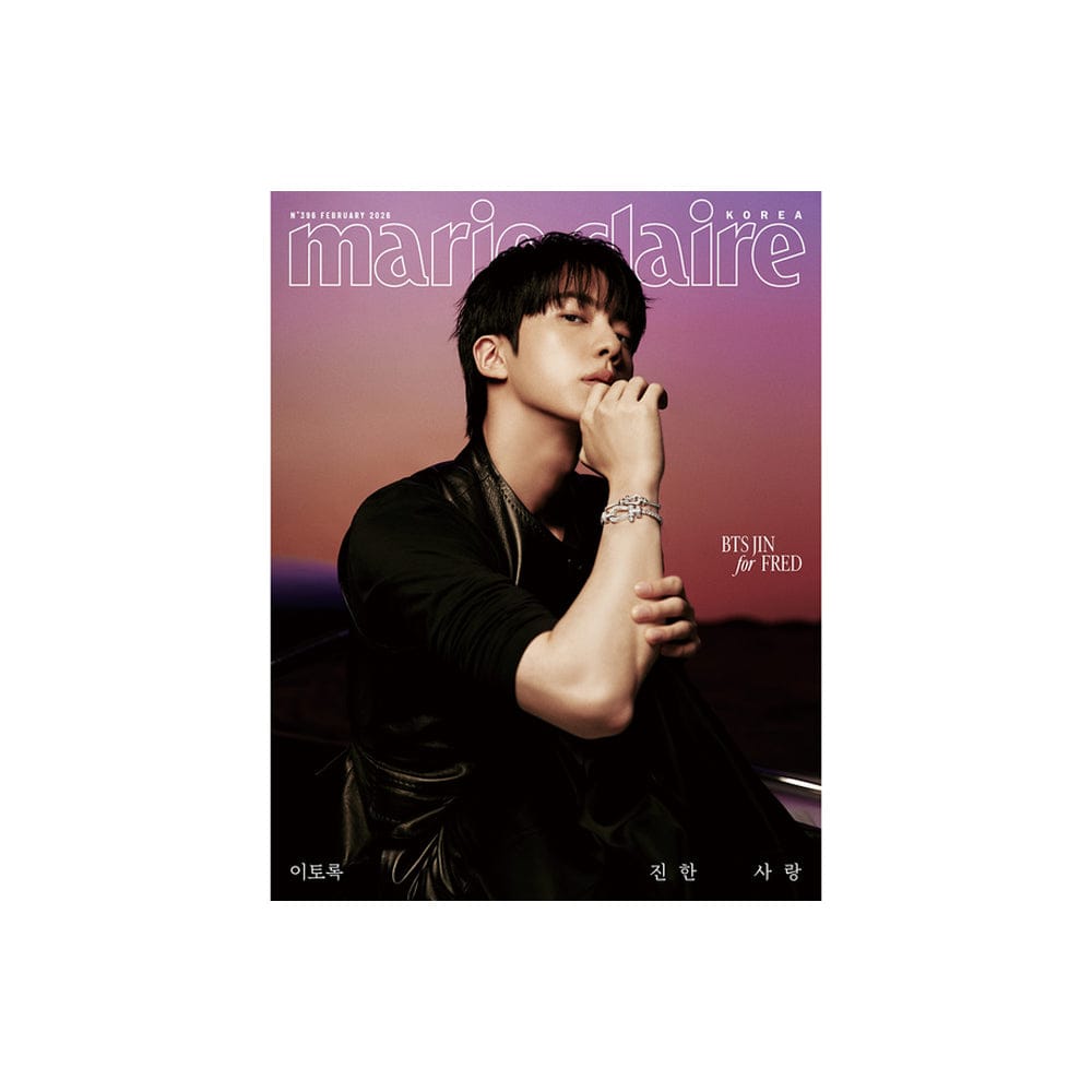 インタビュー和訳付き】marie claire 2026年2月号 表紙 BTS ジン