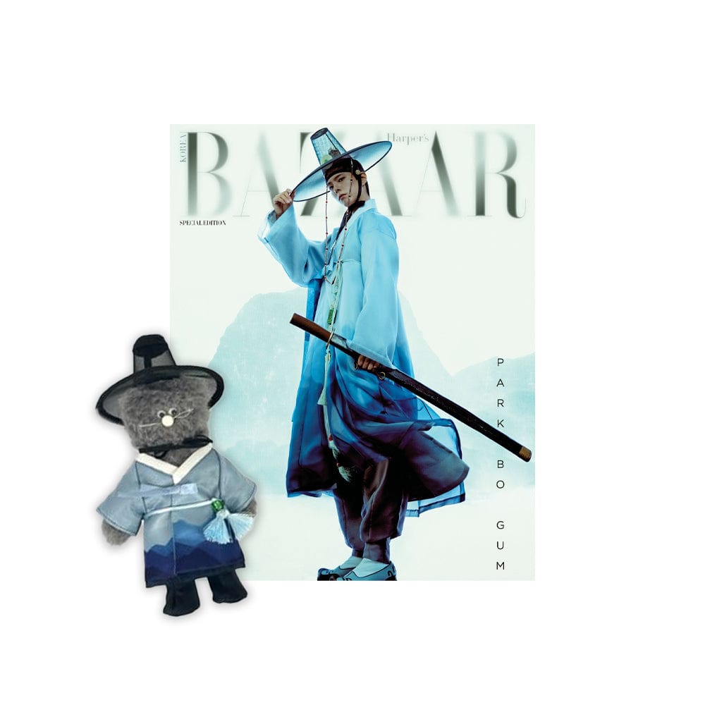 PARK BO GUM Magazine パク·ボゴム - 雑誌 HARPER'S BAZAAR 2025 HANBOKWAVE [Monamhee キーホルダー付き]