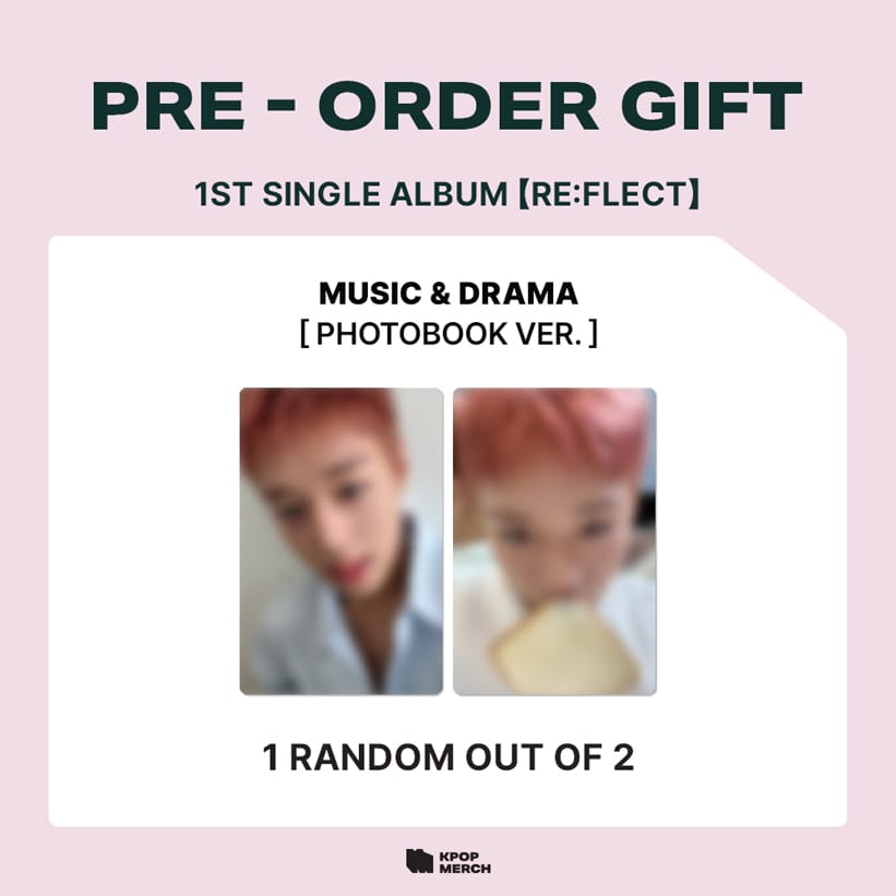 PARK JI-HOON ALBUM パク・ジフン - 1st Single [RE:FLECT]