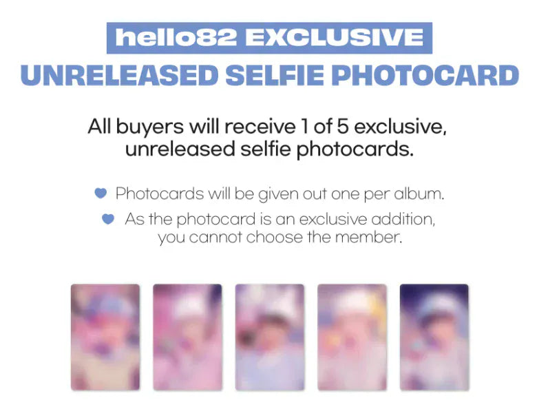 PLAVE - 2nd シングルアルバム PLBBUU (POCAALBUM Ver.) ランダム