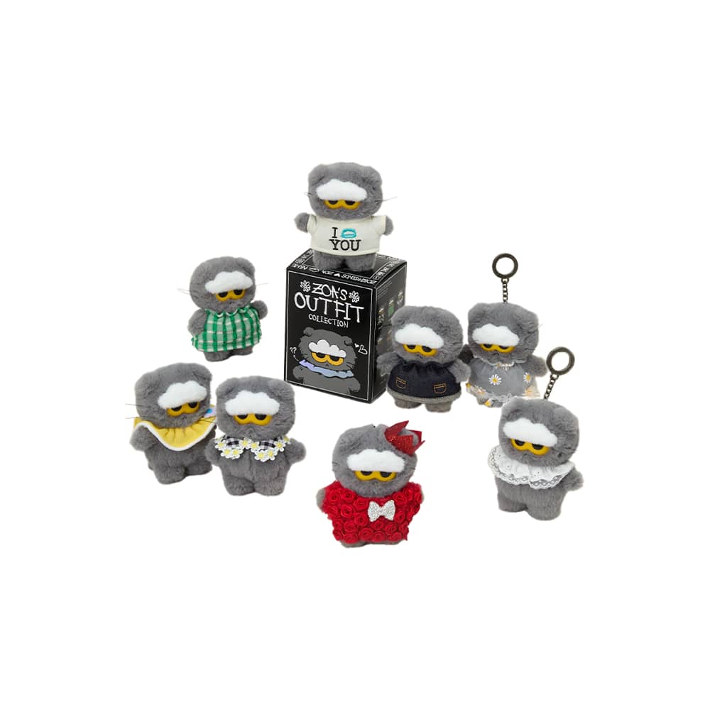 PLAVE MD / GOODS 【OUTLET】ZO&FRIENDS - ZOA RANDOM PLUSH KEYRING