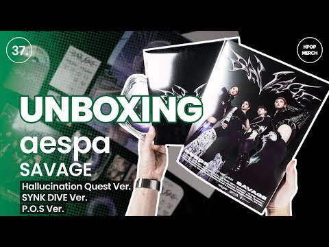 aespa - Savage 1st ミニアルバム (HALLUCINATION QUEST Ver.)