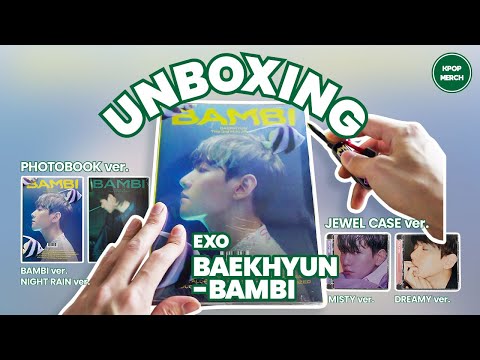 BAEKHYUN - BAMBI The 3rd ミニアルバム (Photobook Ver.)