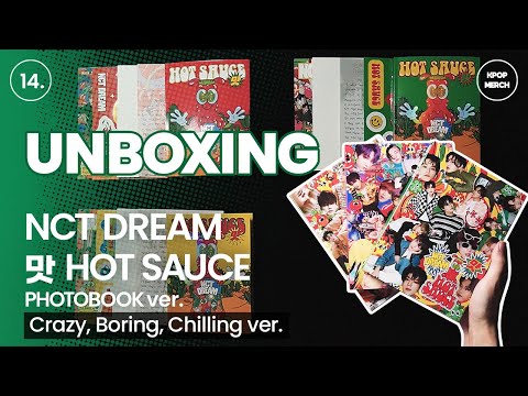 NCT DREAM - HOT SAUCE (味) 1st フルアルバム (Photobook Ver.)