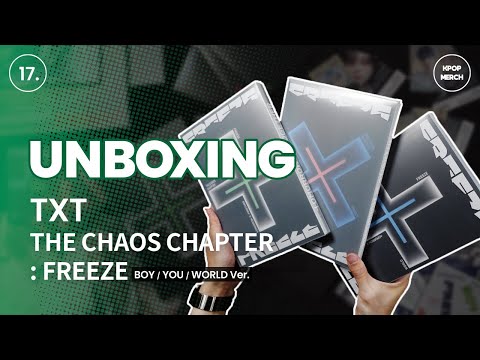TXT (TOMORROW X TOGETHER) - THE CHAOS CHAPTER : FREEZE
