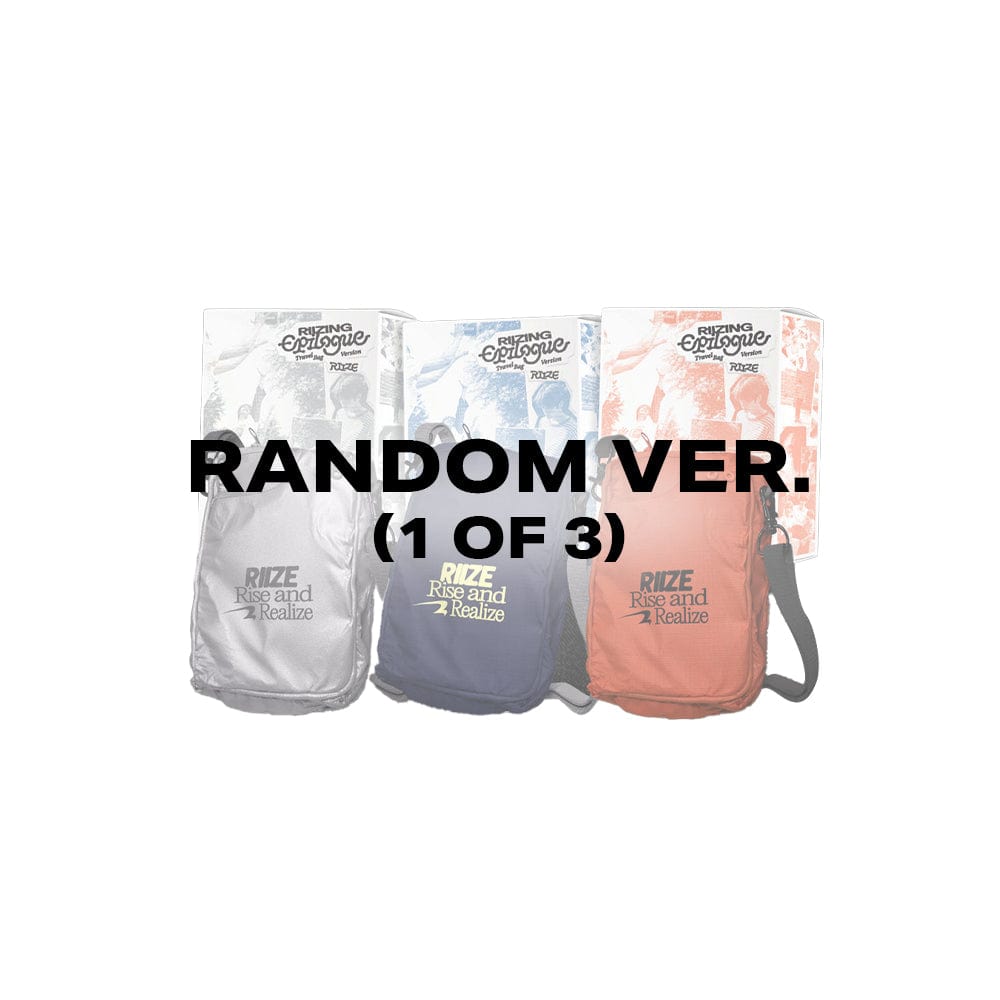 RIIZE - 1st ミニアルバム 'RIIZING : EPILOGUE' (TRAVEL BAG VER