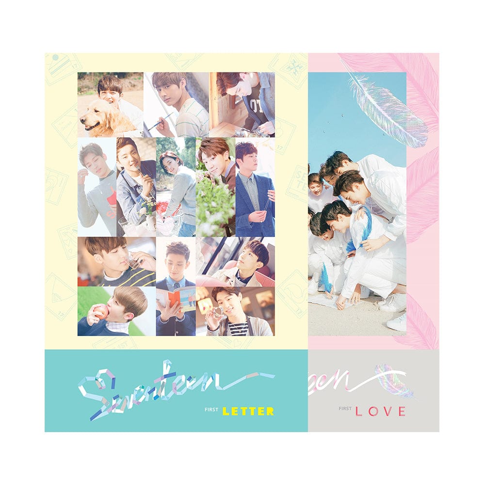 SEVENTEEN ALBUM SEVENTEEN - FIRST LOVE & LETTER 1st Album [Re-released]