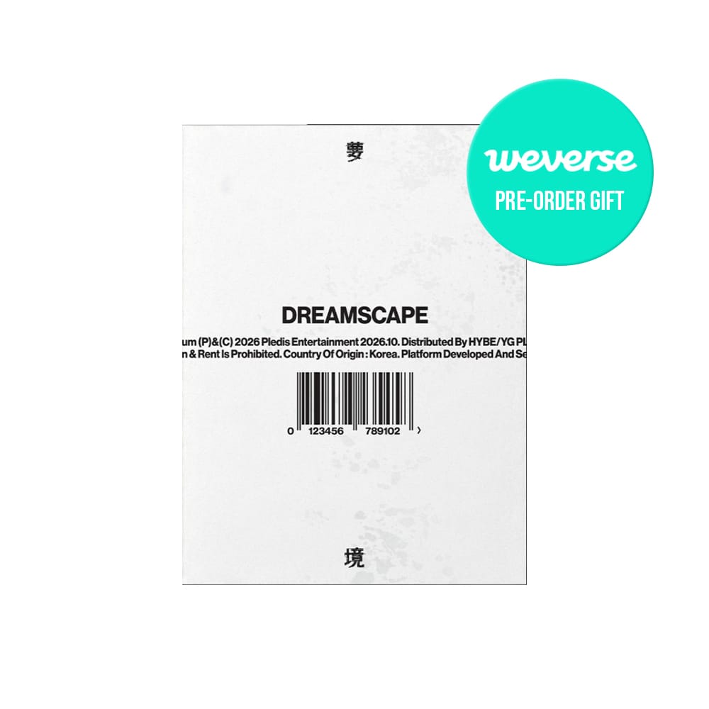 SEVENTEEN ALBUM SEVENTEEN JxJ - 1st ミニアルバム DREAMSCAPE ( Weverse Albums ver. )