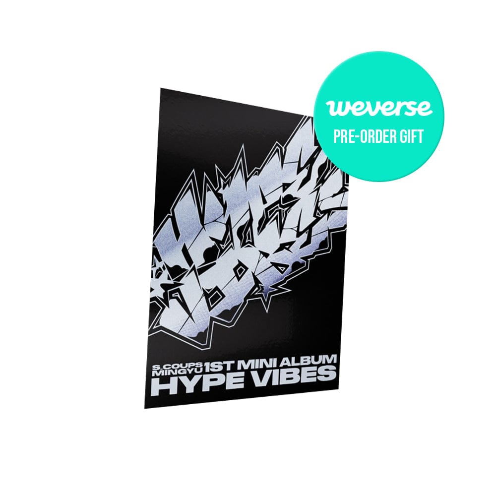 SEVENTEEN ALBUM SEVENTEEN S.COUPS X ミンギュ -  1st ミニアルバム HYPE VIBES (WEVERSE ALBUMS VER)